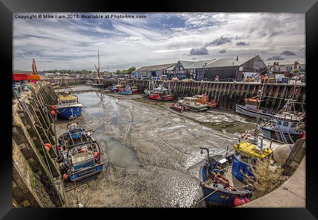 Whitstable harbour Framed Print by Thanet Photos