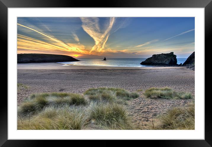 Broadhaven Framed Mounted Print by Mark Robson