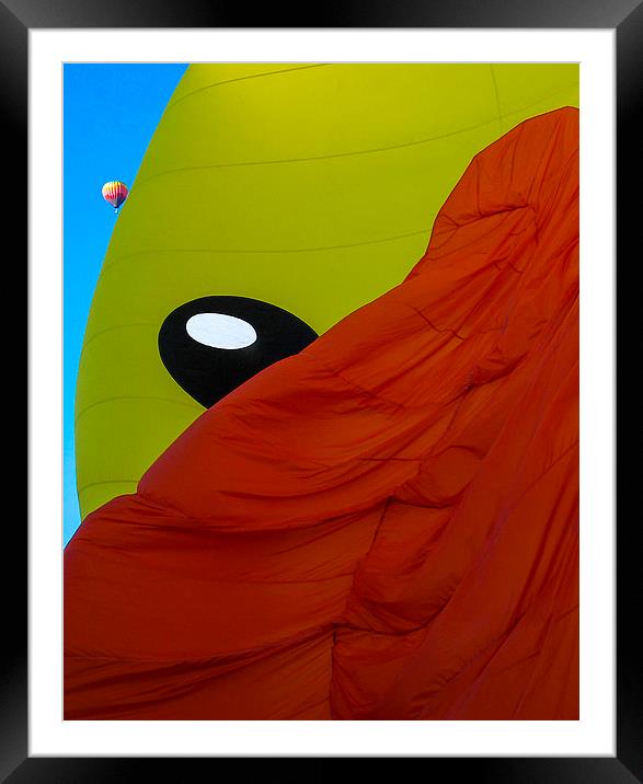 Hot air balloona Framed Mounted Print by Steven Ralser