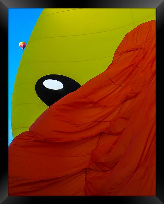 Hot air balloona Framed Print by Steven Ralser