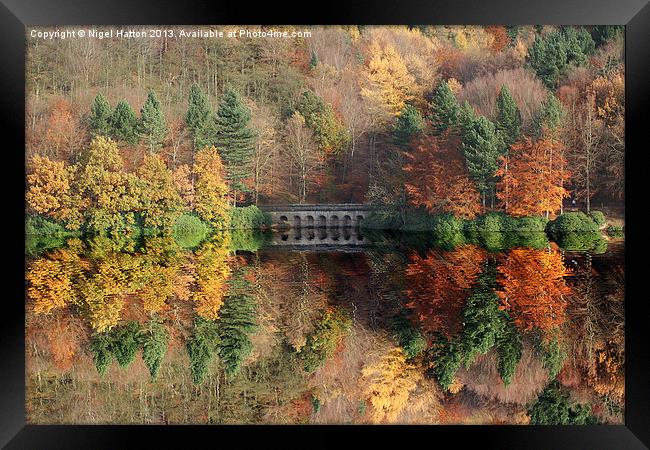 Autumn in Derwent Framed Print by Nigel Hatton