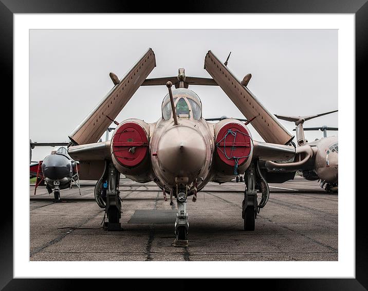 Buccaneer XX889 Framed Mounted Print by Keith Campbell