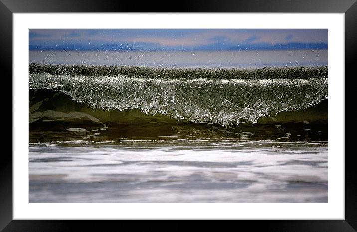 Rolling in the deep. Framed Mounted Print by  