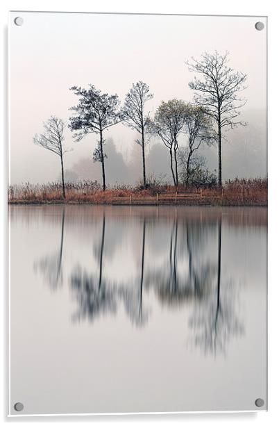 Loch Ard Acrylic by Grant Glendinning