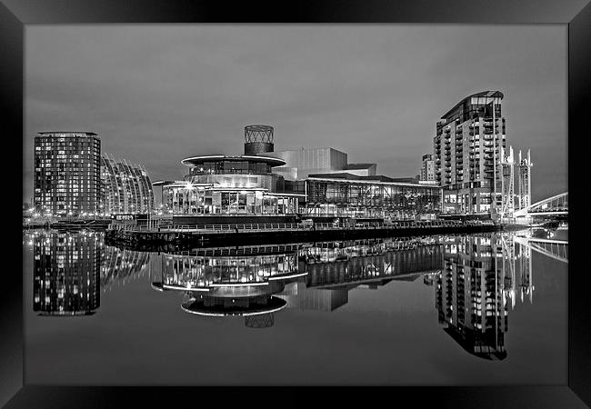 Quays Theatre Manchester Framed Print by Pete Lawless