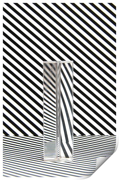 Prism Stripes 7 Print by Steve Purnell