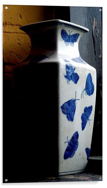 study of a vase Acrylic by Heather Newton