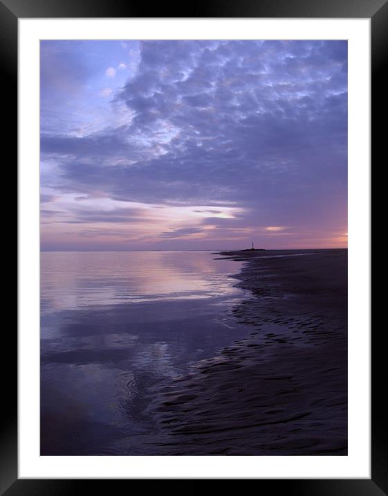 Pastel Sky Framed Mounted Print by Vivienne Barker