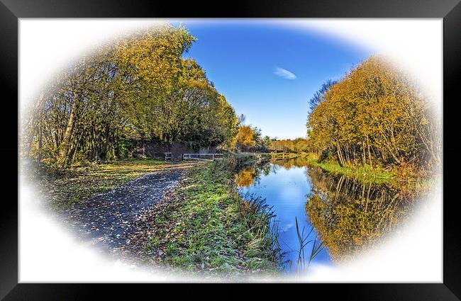 Forth & Clyde Canal Glasgow Framed Print by Tylie Duff Photo Art