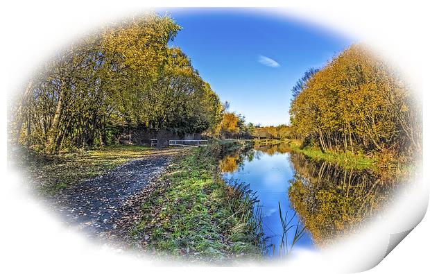 Forth & Clyde Canal Glasgow Print by Tylie Duff Photo Art