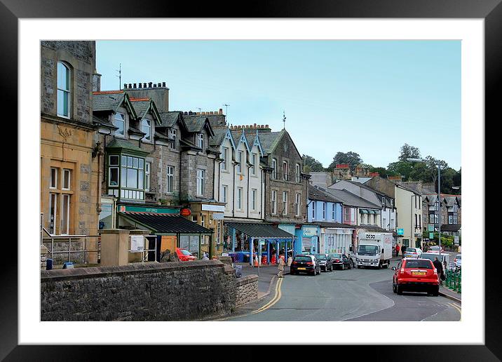 Arnside Village, Cumbria Framed Mounted Print by Jacqui Kilcoyne