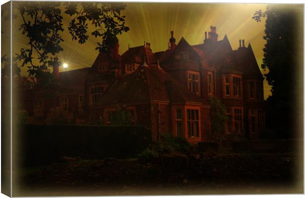 The Manse. Canvas Print by Heather Goodwin