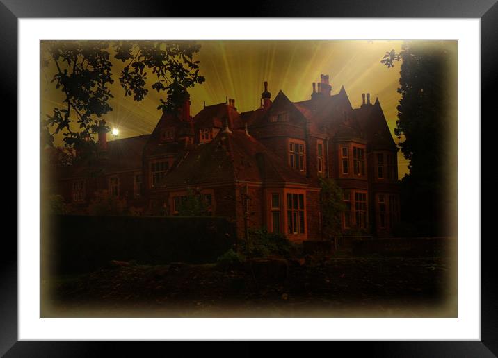 The Manse. Framed Mounted Print by Heather Goodwin