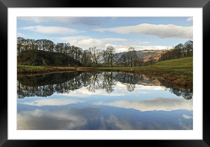 River Brathay Framed Mounted Print by Jamie Green