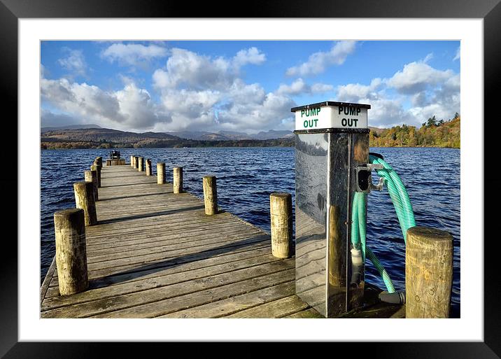 Windermere Jetty Framed Mounted Print by Gary Kenyon