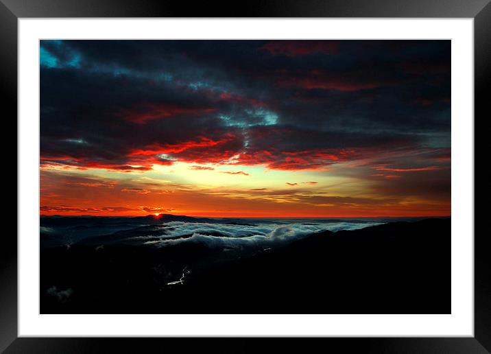 Highland sunrise Framed Mounted Print by Macrae Images