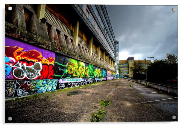 Urban Decay Acrylic by Gypsyofthesky Photography