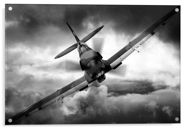 Spitfire Acrylic by J Biggadike