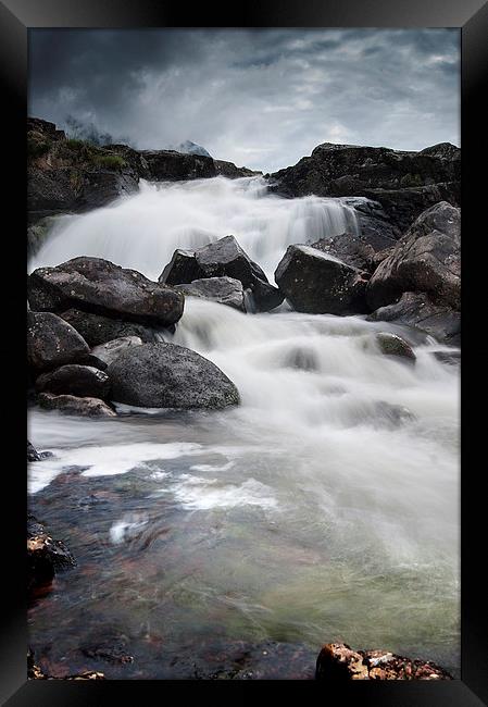 Atmospheric Glencoe River Framed Print by Keith Thorburn EFIAP/b