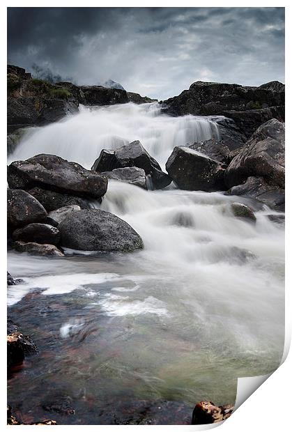 Atmospheric Glencoe River Print by Keith Thorburn EFIAP/b