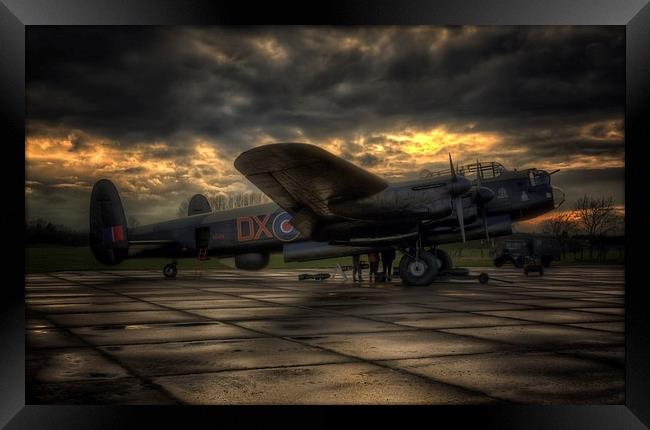 Avro Lancaster NX611 Framed Print by Jason Green