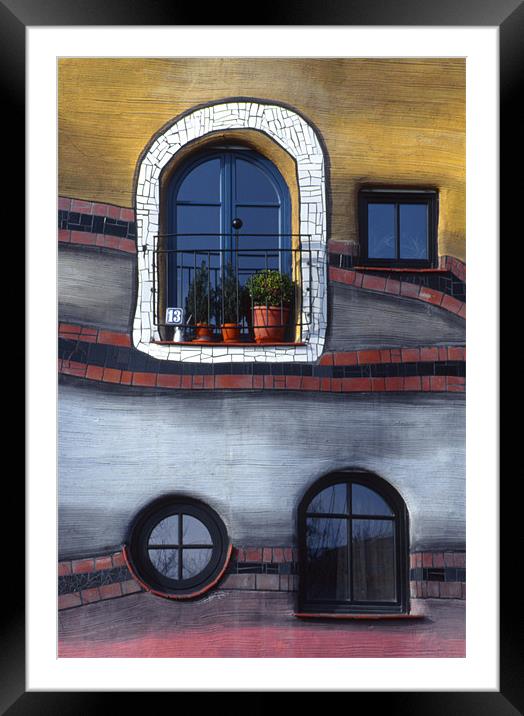Windows Framed Mounted Print by James Mc Quarrie