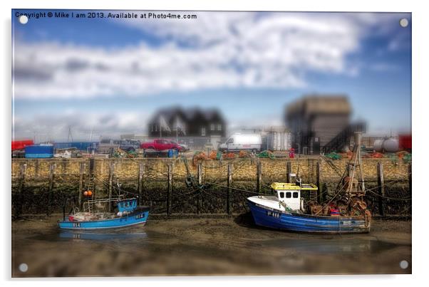 Seaside in miniature Acrylic by Thanet Photos