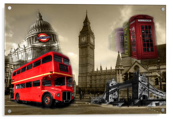 Londinium Acrylic by Rob Hawkins