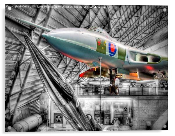 Avro Vulcan B2 Acrylic by Colin Williams Photography