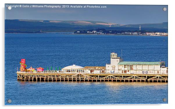 Good Morning Bournemouth Acrylic by Colin Williams Photography