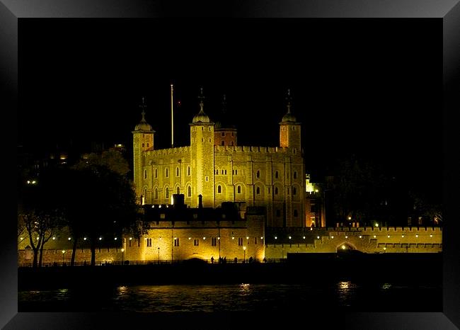 Tower of London Framed Print by steve akerman