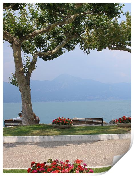 Lake Garda Italy Print by Shoshan Photography 