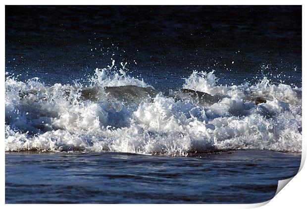 Cornish Surf Print by Karen Harding