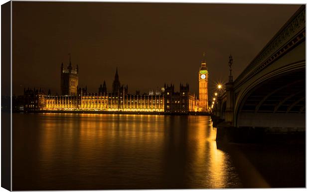 The mother of parliaments Canvas Print by Jed Pearson