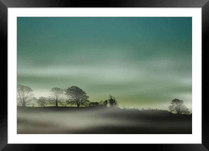 Early Mist Framed Mounted Print by Alexia Miles
