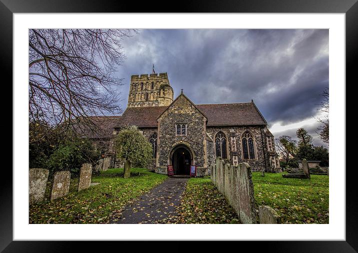St Clements Church Framed Mounted Print by Thanet Photos