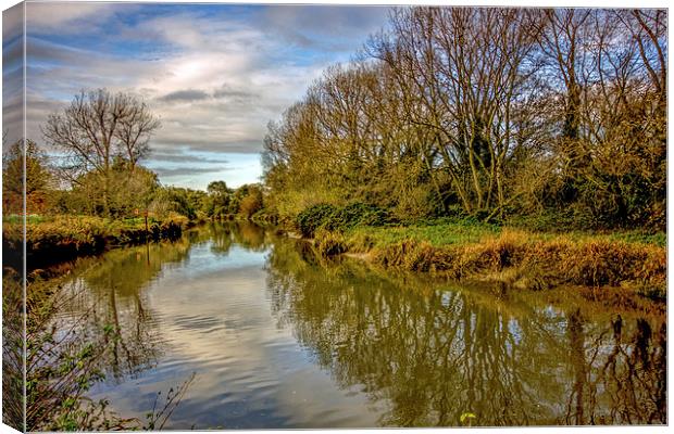 The Stour Canvas Print by Thanet Photos