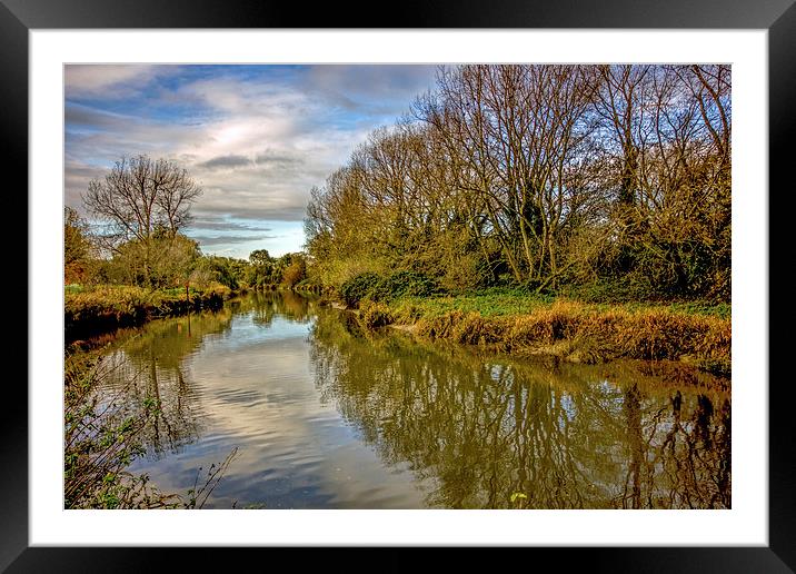 The Stour Framed Mounted Print by Thanet Photos