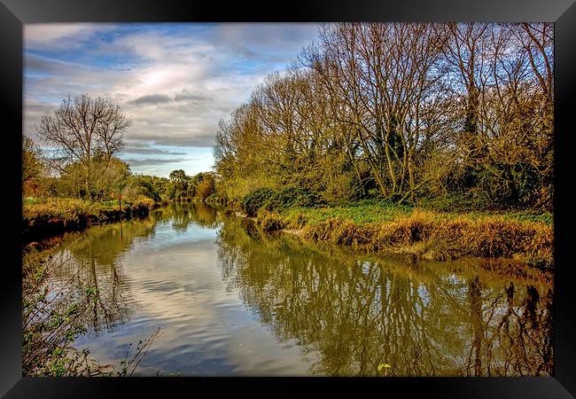 The Stour Framed Print by Thanet Photos