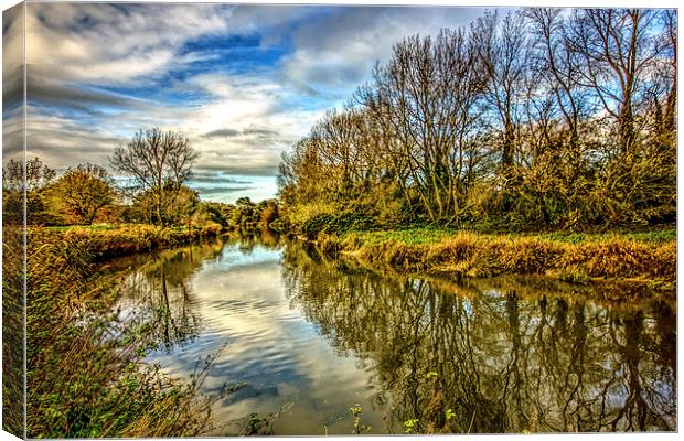 River Stour Canvas Print by Thanet Photos