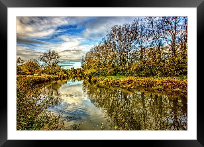 River Stour Framed Mounted Print by Thanet Photos