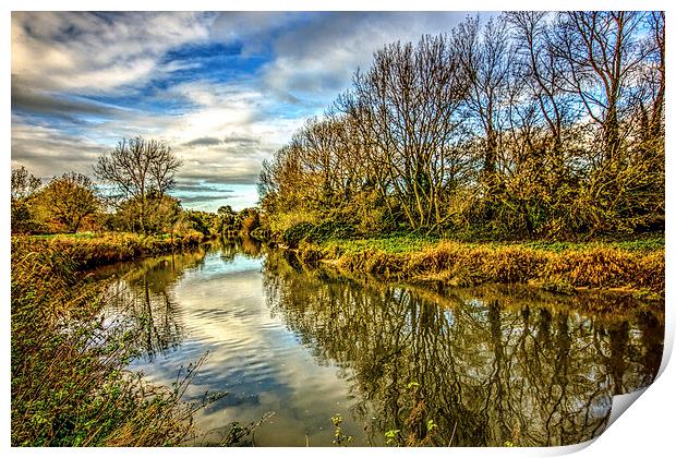 River Stour Print by Thanet Photos