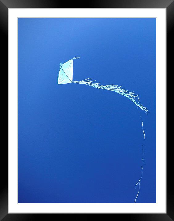 Kite Framed Mounted Print by Steve Outram