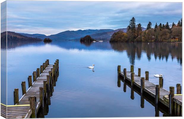 Windermere in Autumn Canvas Print by Andy McGarry