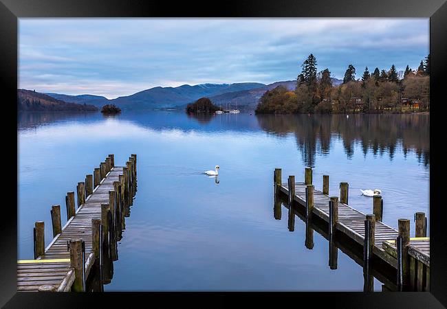 Windermere in Autumn Framed Print by Andy McGarry