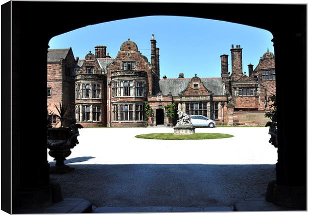 Thornton Manor on Wirral peninsula Canvas Print by Frank Irwin