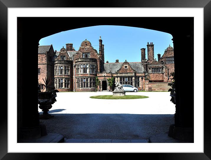 Thornton Manor on Wirral peninsula Framed Mounted Print by Frank Irwin