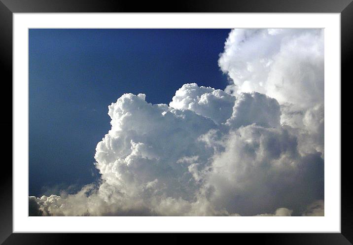 Clouds Over Costa Rica Framed Mounted Print by james balzano, jr.