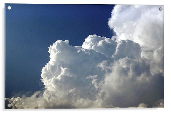 Clouds Over Costa Rica Acrylic by james balzano, jr.