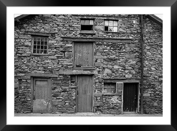 The Old Mill Framed Mounted Print by Mark Hobson